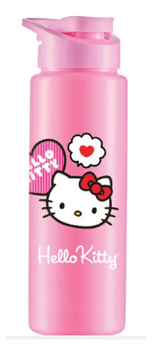 Garrafa Squeeze 750ml Hello Kitty Rosa