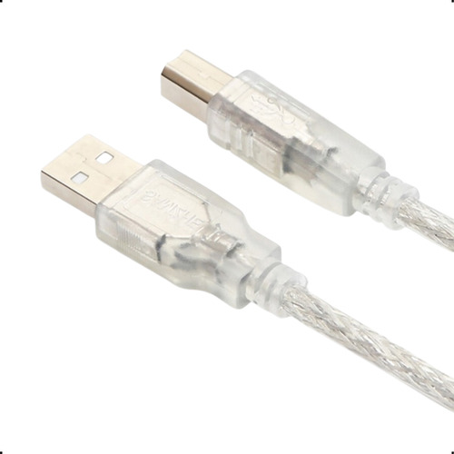 Cabo Usb 2.0 Para Impressora Multifuncional 1,80m Kit 2 Un