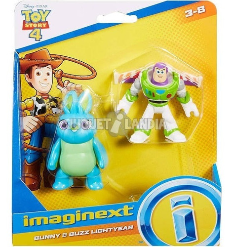 Fisher Price Toy Story Imaginext Sut. De Fig. Gbg89-gbg91