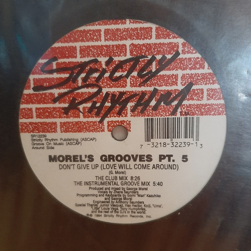 Vinilo Morel S Grooves Pt. 5 Sound Factory Strictly Rhyth E1