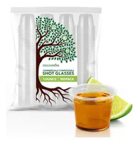 Comprar Almacene Su Hogar 100 Pcs Clear Comercialmente Gafas De Chup