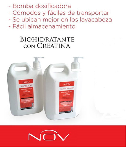  Balsam Nov Biohidratante Con Creatina X 2lts