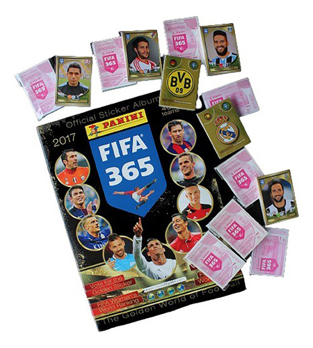 ¬¬ Álbum Fútbol Fifa 365 2017 Panini Completo A Pegar Zp