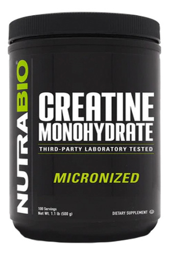 Creatine Monohydrate (60 Serv) Nutrabio