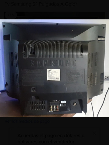 Imagen 2 de 3 de Tv Samsung Con C/remoto