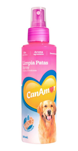 Spray Limpia Patas Canamor 150 Ml