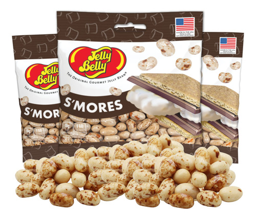 S'mores Jelly Bean Grab And Go - Bolsas De Bocadillos Mastic