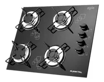 Comprar Anafe Con Alimentación A Gas Punktal PK-AG848 Color Negro 220V 4 hornallas
