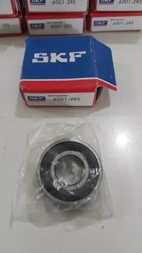 Rolinera Rodamiento 6001 Skf 2rs Original 