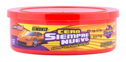 Cera Carro Brillo Siempre Nuevo Restaura Color Todo En Uno 