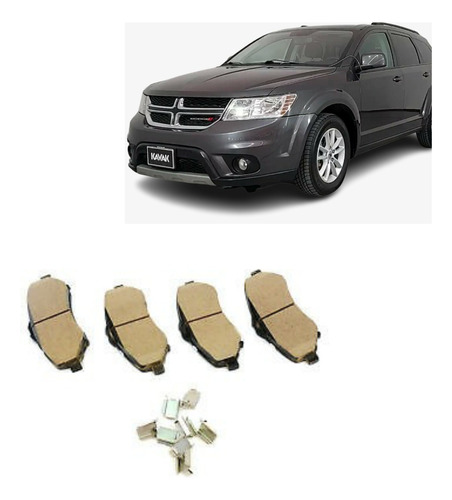 Juego Pastillas Delanteras Dodge Journey Originales