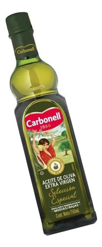 Aceite De Oliva Carbonell Extra Virgen 750 Ml