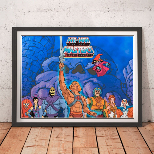 Cuadro Cartoons - He-man - Master Universe Retro