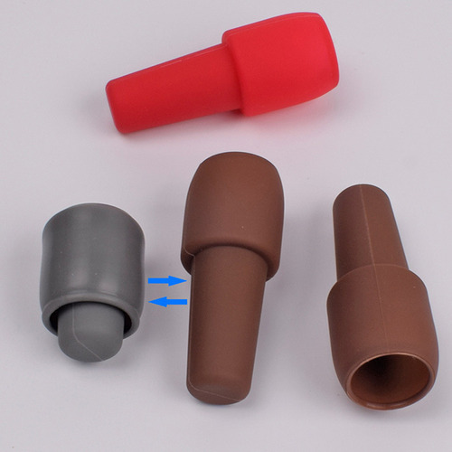 K Tapones De Vino De Silicona Para Botellas, Reutilizables