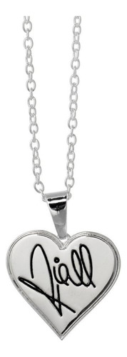 Collar De Corazón Con La Firma De Niall De One Direction