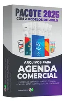 Comprar Arquivos Miolos 2025  Para Agendas - Pdf Editável - Corel