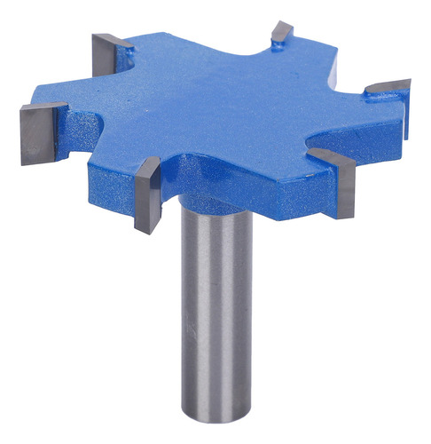 Broca De Entalhe Com Haste T De 6 Canais E Haste De 12 Mm