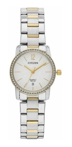 Reloj Mujer Citizen Acero Inox Crystallized Case Dial Eu6038