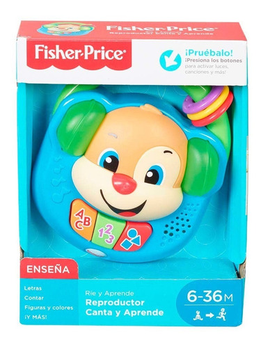 Fisher-price Ríe Y Aprende, Reproductor Canta Y Aprende