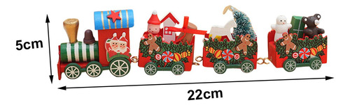 Adorno De Tren De Navidad, Decoración Navideña, Estatua C
