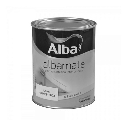 Esmalte Sintetico Mate Albamate Alba Akzo Nobel 1 Lts