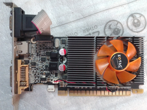 Tarjeta De Video 1gb Pci Express Gt520 Synergy Edit Zotac