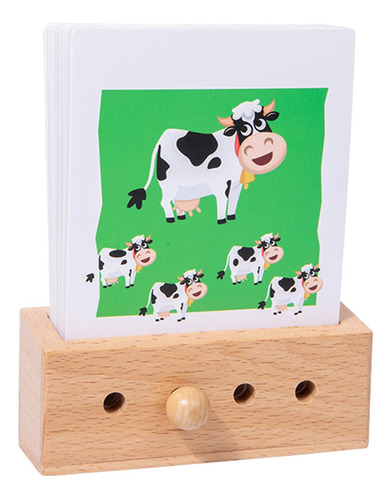 Juego De Tarjetas Flash, Juguete Montessori, Habilidades