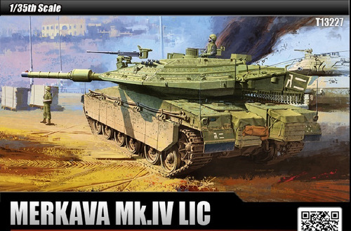 Tanque Principal Merkava  Mk I V   L I C     Academy A  1:35