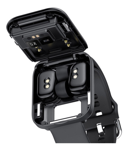 Reloj Inteligente X8 2 En 1 Con Audífonos Inalámbricos