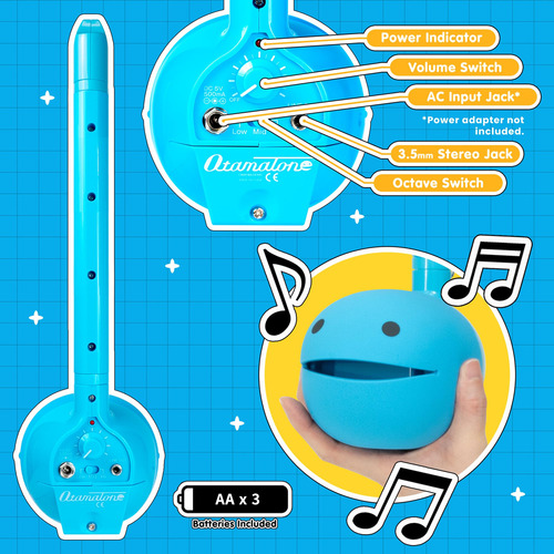 Instrumento Musical Otamatone Deluxe (azul) Maywa Denki Edit