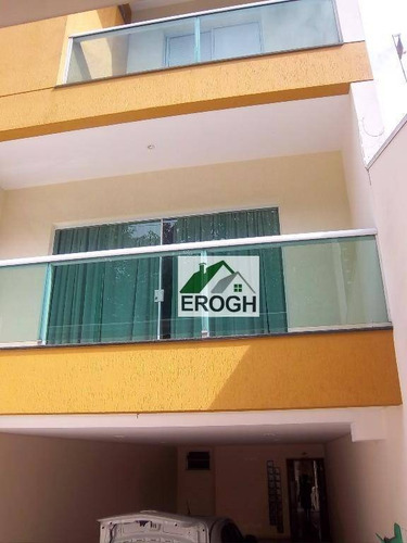 Imagem 1 de 30 de Sobrado Residencial À Venda, Jardim Paraíso, Santo André. - So0081