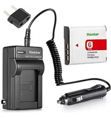 Batería Y Cargador Kastar Para Sony Np-bg1 Np-fg1 Y Sony