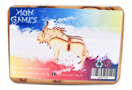 Imagen 3 de 5 de Para Armar - Xion Games Cartoons - Bison