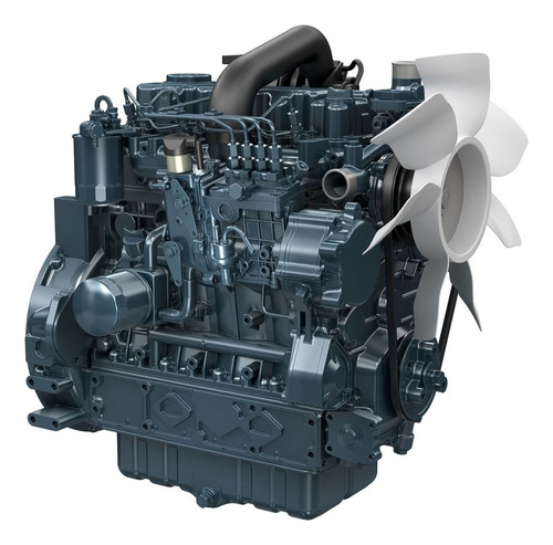 Motor Kubota V3600 4 Cilindros 85 Hp