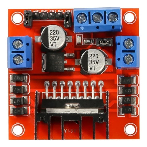 5 Piezas Modulo Puente H L298 Motor Driver Arduino