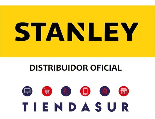 Juego Set Tubos Crique Stanley 97196 Caja Metal 46 Piezas