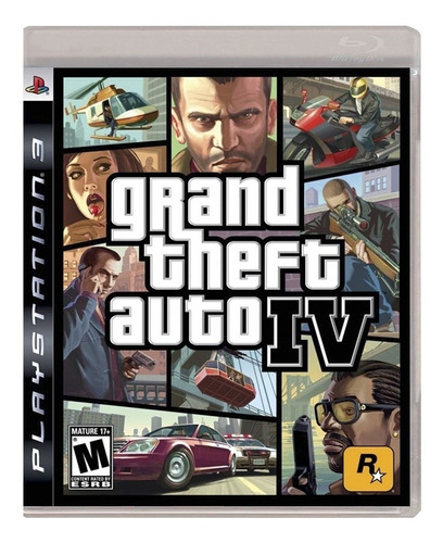 Imagen 1 de 2 de Grand Theft Auto IV Standard Edition Rockstar Games PS3 Físico