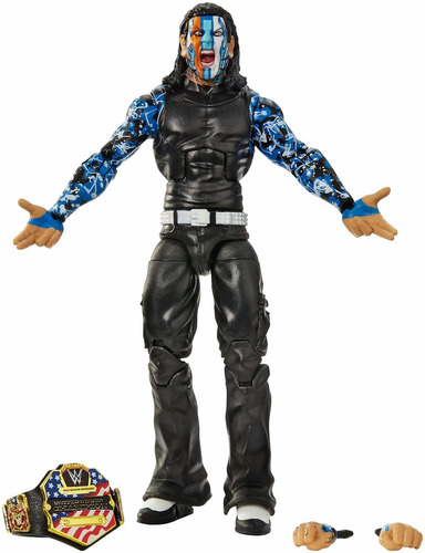 Figura De Acción Wwe Jeff Hardy Elite Collection  Fgc