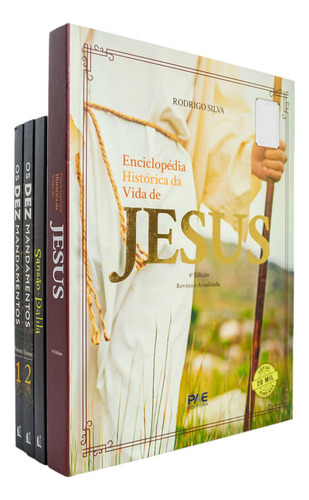 Compre E Ganhe - Enciclopédia Da Vida De Jesus De Rodrigo Silva + 3 Livros, De Rodrigo Silva. Editora Ebenezer Em Português