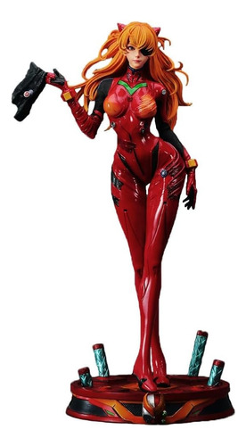 Figura Asuka Langley Neon Genesis Evangelion 45cm Anime