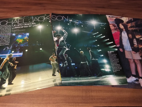 (u204) Michael Jackson * Clippings Revista 4 Pgs * 2010
