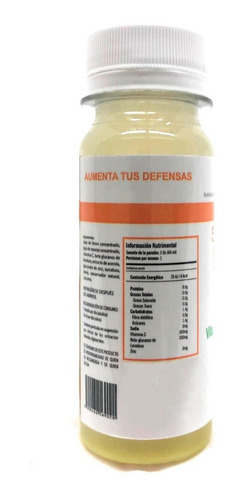 Imagen 5 de 5 de Shot Para Sistema Inmunológico 12pzs De 60 Ml 100% Natural