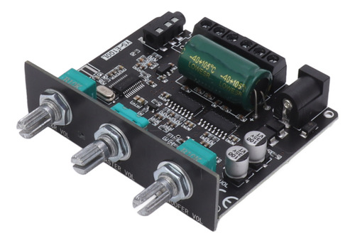 Placa Amplificadora De 2.1 Canales, Graves Agudos, 2x 50 W,