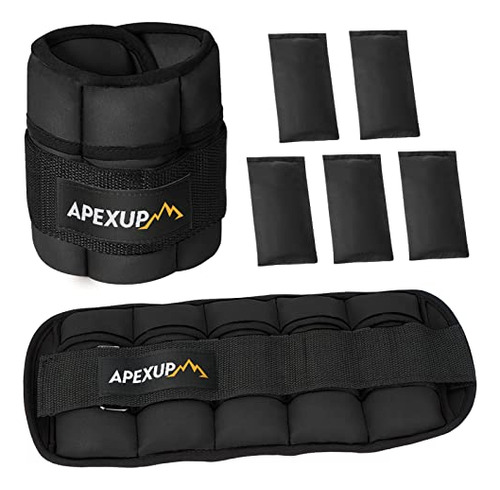 Apexup Adjustable Ankle Weights For Women And Men, 210lbs M