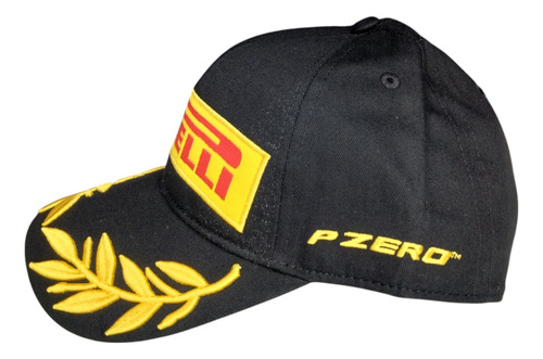 Gorra F1 Podium 1st Pirelli Fórmula 1 Podio Ciudad Premios Negro Unitalla Monaco