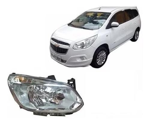 Optica Chevrolet Spin Fondo Cromado 2012 2013 2014 2015 2016