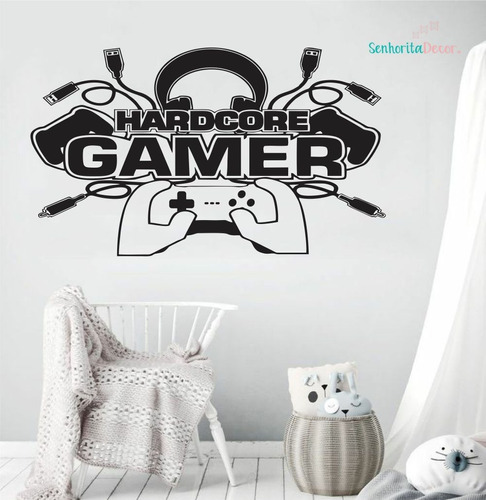 Adesivo Decoração De Interior Games Jogos Videos Meninos