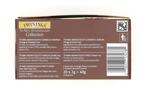 Te Twinings Té Negro Colección Infuso Surtidos 5 Tipos Nero