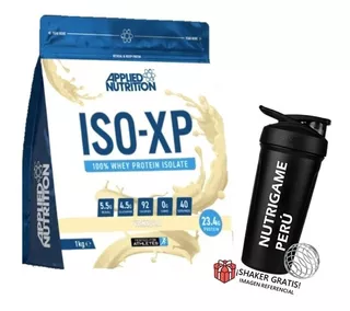 Iso Xp 1 Kg Proteína Aislada Applied Nutrition Tienda Fisica