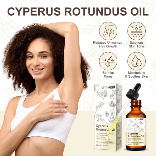 Aceite Para Depilación Urus Cyperus Rotundus Con Almendras D